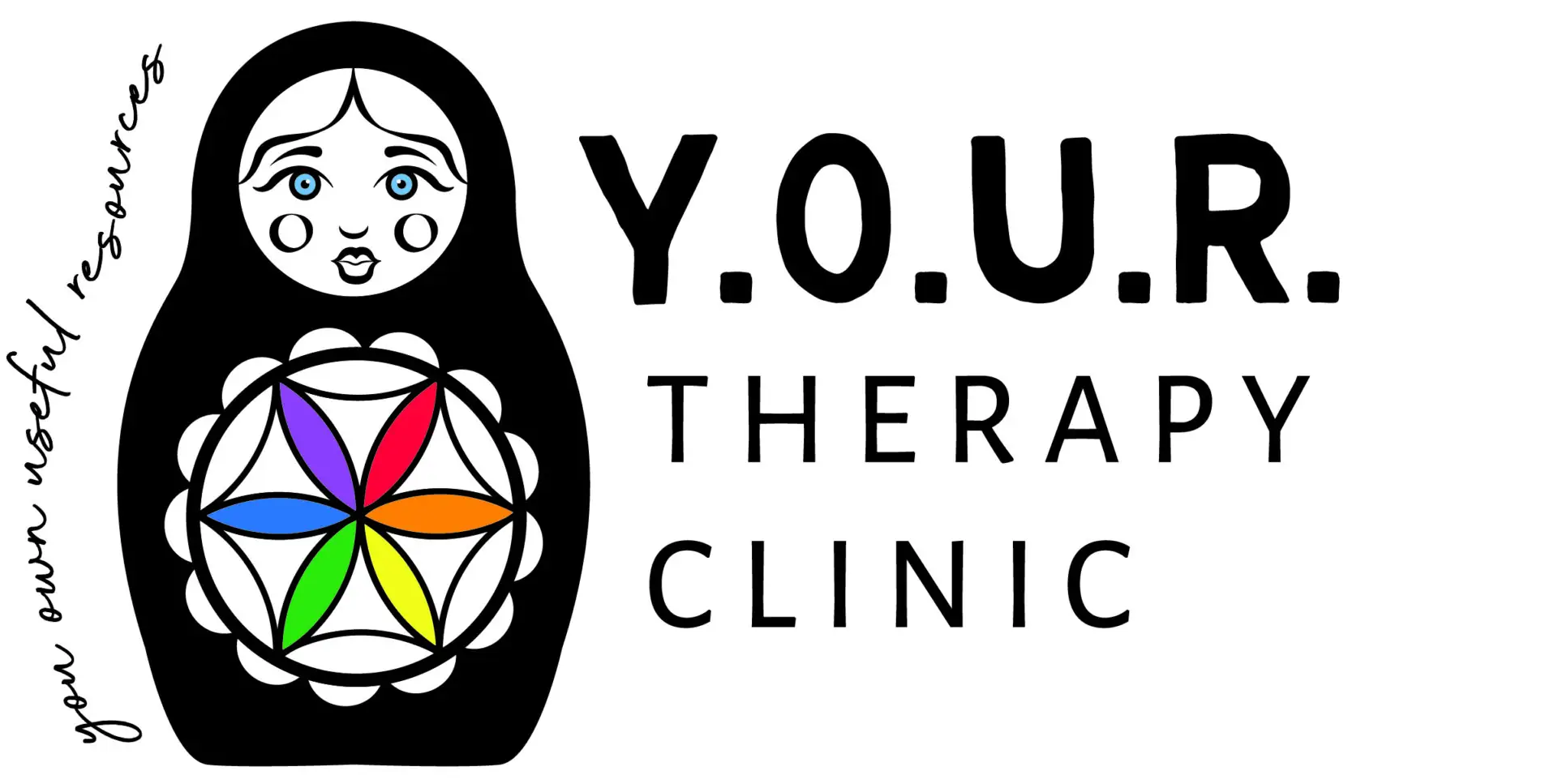 Y.O.U.R. Therapy Clinic official logo featuring a clean, modern aesthetic
